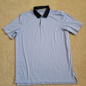 Greyson Short Par 4 Golf Polo Shirt Mens XL Blue Performance Stretch
